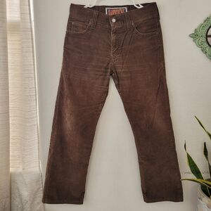 Levi's 549 Brown Straight Jeans Classic Style